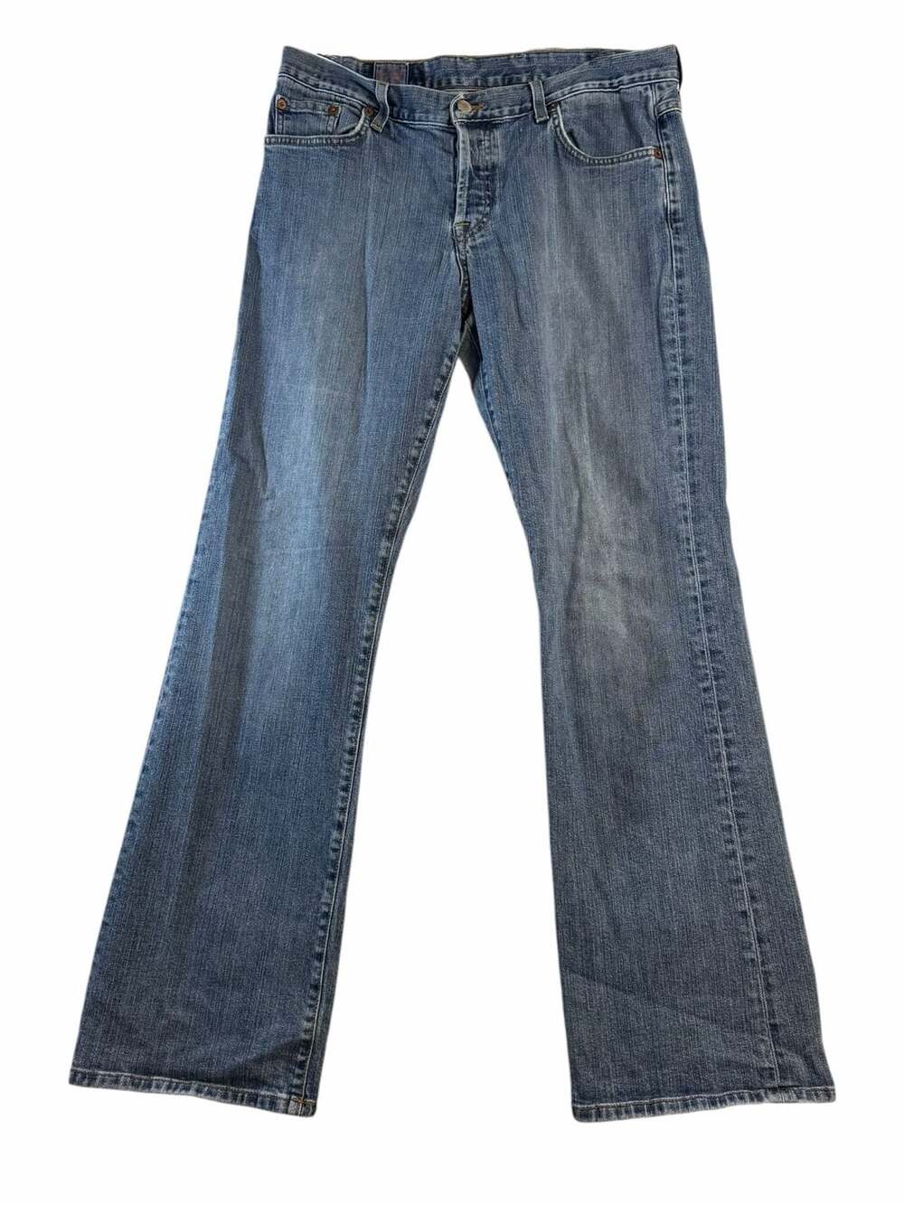 Lucky Brand Easy Rider Women’s Bootcut Jeans 12/31 Made USA Blue Denim
